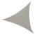Umbrar de gradina triunghiular, impermeabil, culoare Gri, dimensiune 3 x 3 x 3 m FAVLine Selection