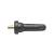 Valvă tubeless TR413 pentru jante auto 13 inch, negru, compatibilă TPMS