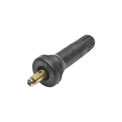 Valvă tubeless TR413 pentru jante auto 13 inch, negru, compatibilă TPMS