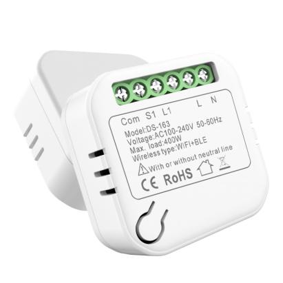 Releu LUXION Mini-Smart, Wi-Fi, 1 Intrare, 1 Iesire, Control Aplicatie SmartElectro IntelligentHouse