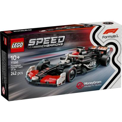 LEGO Speed Champions Mașina de curse F1 MoneyGram Haas VF-24 77250