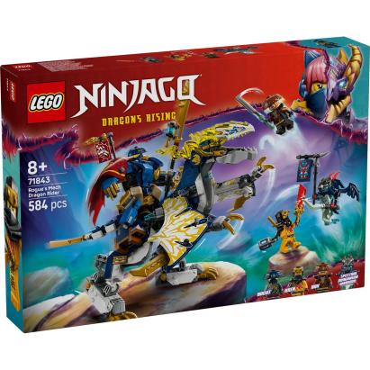 LEGO NINJAGO ROBOTUL CALARET DE DRAGON A LUI ROGUE 71843