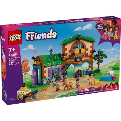 LEGO FRIENDS FERMA SI GRAJD PENTRU PONEI 42654