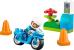 LEGO DUPLO MOTOCICLETA ALBASTRA DE POLITIE 10471