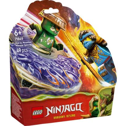 LEGO NINJAGO NYA VS SPINNERUL MONSTRU CU MUTATII 71849