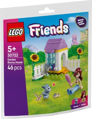 LEGO Friends Casuta pentru iepurasi in gradina 30722, 46 piese