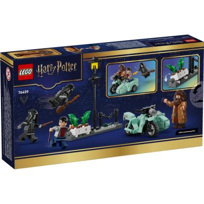 LEGO Harry Potter Hagrid si Harry in fuga de pe Aleea Boschetelor 76459