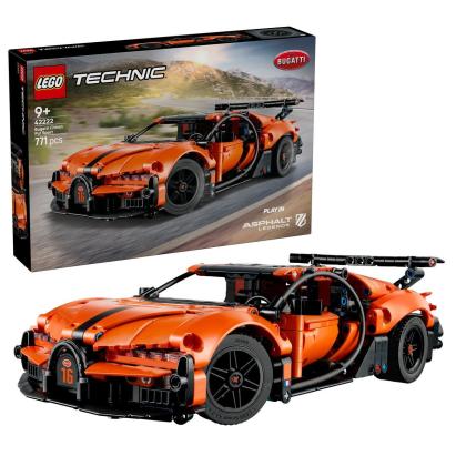 LEGO Technic Bugatti Chiron Pur Sport 42222, hipermasina cu 771 piese