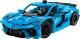 LEGO Technic Chevrolet Corvette Stingray albastru, 732 piese, 42217