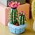 LEGO Botanicals Cactus Înflorit 11509, set decorativ cu 482 piese