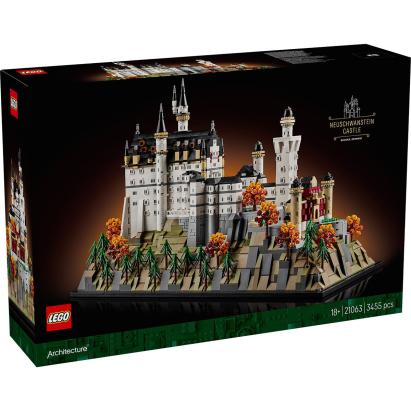 LEGO Architecture Castelul Neuschwanstein 21063, set de colecție 3455 piese