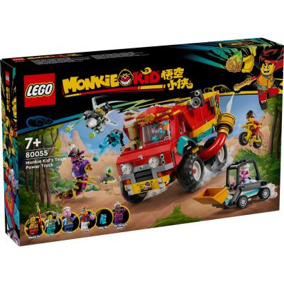 LEGO Monkie Kid Camionul electric al echipei, set 80055 cu 712 piese