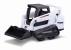 Set 4 utilaje Bobcat Maisto die-cast cu piese mobile pentru copii