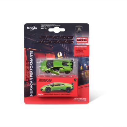 Mașinuță metalică Maisto Lamborghini Huracan Performante verde, 1:64