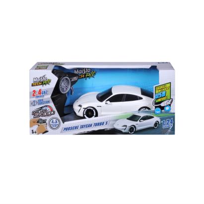 Mașinuță RC Maisto Porsche Taycan Turbo S 2.4GHz, scara 1:24