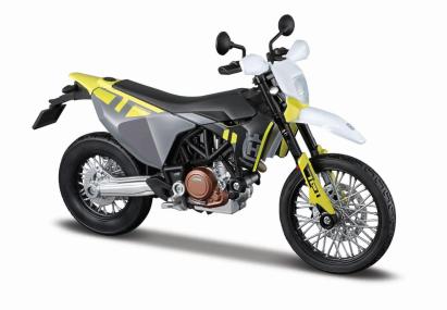 Motocicletă metalică Maisto Husqvarna 701, ediție specială, scara 1:18