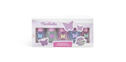 Set 5 lacuri de unghii pentru copii Martinelia Shimmer Wings