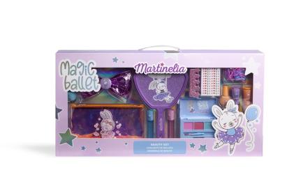 Set machiaj copii Martinelia Magic Ballet cu accesorii, multicolor