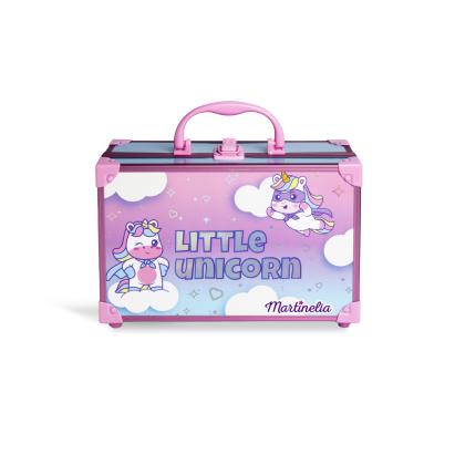 Trusă make-up pentru copii Martinelia Little Unicorn în servietă metalică