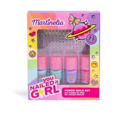 Set oje pentru copii Martinelia Super Girl cu 4 lacuri si stickere