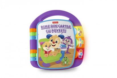 Carte interactivă Fisher-Price în limba română pentru bebeluși 6+ luni