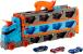 Transportator Hot Wheels 2 in 1 cu pista si 3 masinute incluse