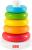 Piramidă cu inele Fisher-Price Rock-a-Stack pentru bebeluși 6+ luni