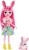 Papusa Enchantimals Bree Bunny cu figurina iepuras Twist, Mattel