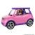 Masina Barbie 2 in 1 cu scena muzicala si accesorii Big City Dreams