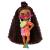 Papusa Barbie Extra Minis bruneta articulata, cu tinuta extravaganta