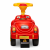 Mașinuță fără pedale pentru copii 1-3 ani, model retro roșu cu claxon