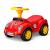 Mașinuță fără pedale pentru copii 1-3 ani, model retro roșu cu claxon
