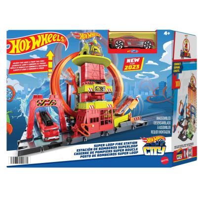 HOT WHEELS STATIA DE POMPIERI SUPER LOOP