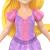 Papusa mini Rapunzel Disney Princess 9 cm, figurina articulata Mattel