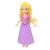 Papusa mini Rapunzel Disney Princess 9 cm, figurina articulata Mattel