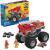 Set construcție Hot Wheels Monster Truck 5 Alarm cu figurină, 284 piese