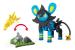 Pokemon Mega Construx Luxio, set de constructie cu 67 piese, 6+