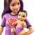 Papusa Barbie Skipper Babysitter satena cu bebelus si accesorii