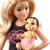 Papusa Barbie Skipper Babysitter blonda cu bebelus si accesorii