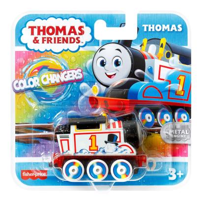 Locomotivă metalică Thomas Color Changers cu schimbare de culoare