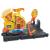 Set de joaca Hot Wheels City Explorer Speedy Pizza Pick Up cu masinuta