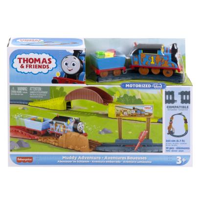 Set de joacă Thomas & Friends cu locomotivă motorizată Muddy Adventure