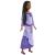 Papusa Disney Wish Asha Mattel, rochie mov, 32,5 cm, 3 ani+