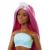BARBIE DREAMTROPIA PAPUSA SIRENA CU PAR MAGENTA SI COADA PORTOCALIE