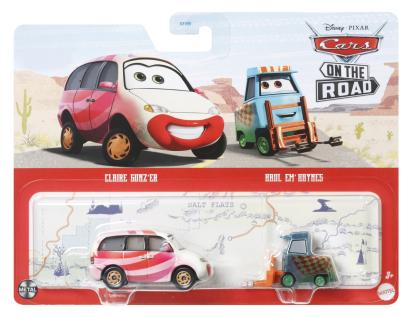 Set 2 masinute metalice Cars 3 Mattel Claire Gunz'er si Haul Em' Haynes