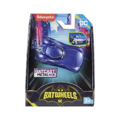 Masinuta metalica Batmobile Batwheels Fisher-Price 1:55