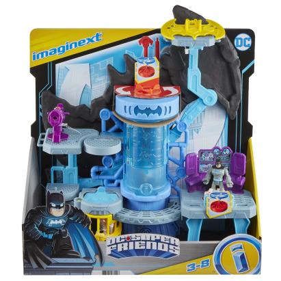Set Batcave Imaginext DC Super Friends Batman cu lumini si sunete