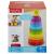 Piramida cupe Fisher-Price, 10 piese colorate, jucarie bebe 6 luni+