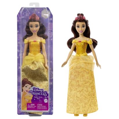 Papusa Printesa Belle Disney articulata, cu rochie stralucitoare