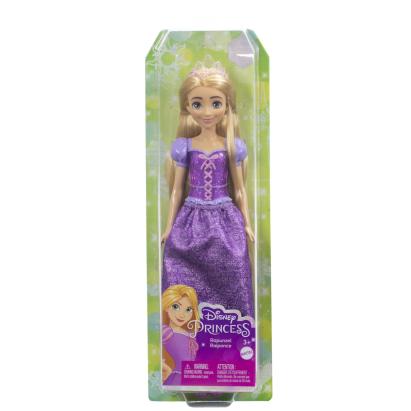 Păpușă Disney Princess Rapunzel cu diademă și ținută strălucitoare